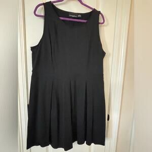 Cynthia Rowley Black Sleeveless Fit & Flare Dress - EUC - 2X
